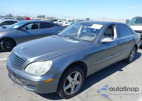 2005 Mercedes-Benz S 500 z USA, uszkodzony, nr VIN WDBNG75J65A451686